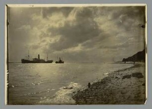 Fahrt nach Helgoland bei Cuxhaven
