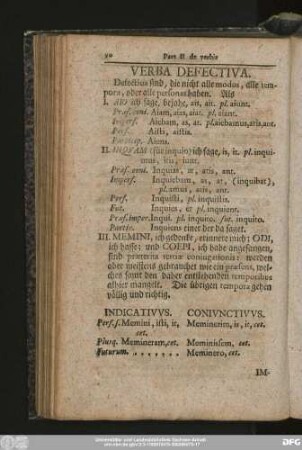 Verba Defectiva.