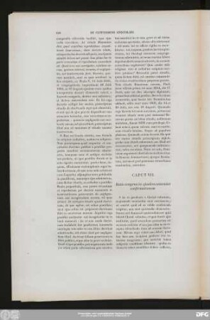 Caput VII. Ratio congrua in eiusdem sententiae confirmationem