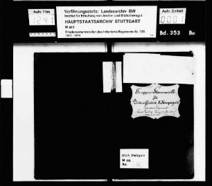 Unteroffiziere 1891-1896