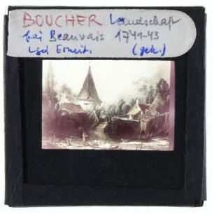 Boucher, Landschaft bei Beauvais