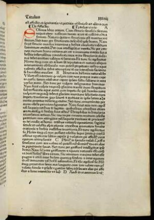 136r-137r, De affectu. Tytulus XXVIII.