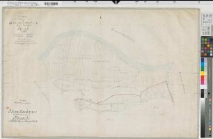 Bösperde (Menden), Teilung (Separation) von Bösperde, Bl.1 Brouillonkarte I Holzen Flur 5