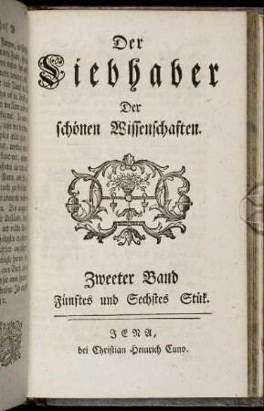 Fünftes und Sechstes Stük