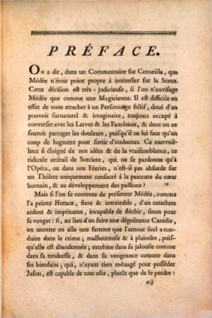 Medée : Tragedie