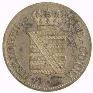 Münze, 1/2 Groschen, 1851