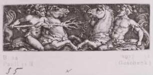Kampf zweier Tritonen
