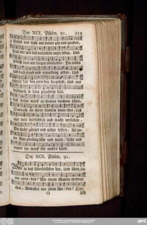 Der XCI. Psalm. 91.