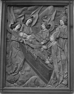 Münnerstädter Altar — Begräbnis Magdalenas