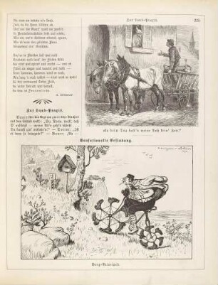 "Zur Land-Praxis" "Sensationelle Erfindung"