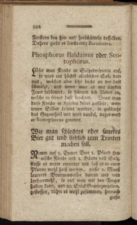 Phosphorus Balduinus oder Scotophorus