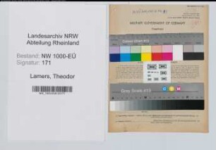 Entnazifizierung Theodor Lamers, geb. 11.10.1908 (Kaufm.Angest.)