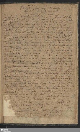 Bl. 29. Philosophiae sacrae praxis de lapide Minerali Johannis de Padua ad suum amicum Georgium.