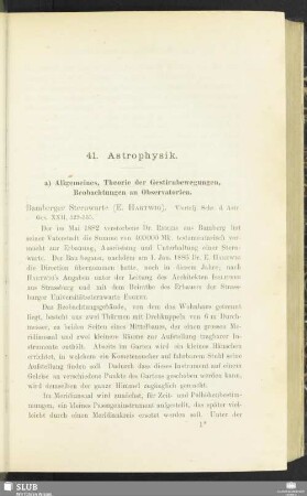 41. Astrophysik