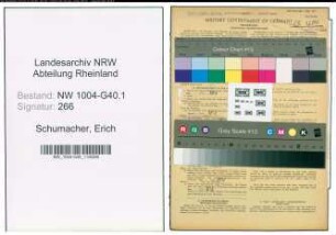 Entnazifizierung Erich Schumacher , geb. 16.11.1905 (Justizinspektor)