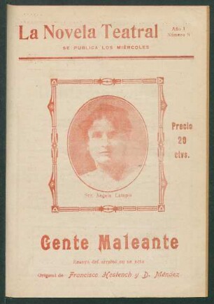 [Fotografía de] Sra. Angela Latapié