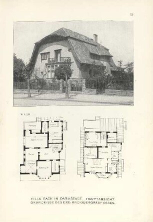 Villa Back in Darmstadt