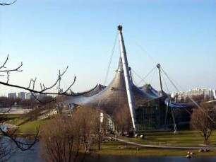 München: Olympiazentrum, Zeltdachkonstruktion