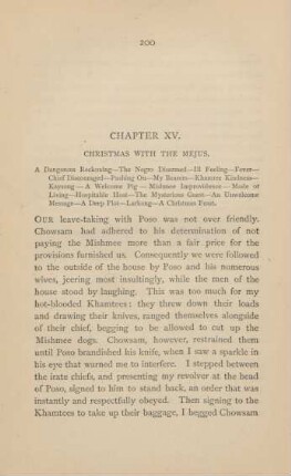 Chapter XV. Christmas with the Mejus