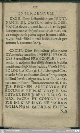 Interregnum