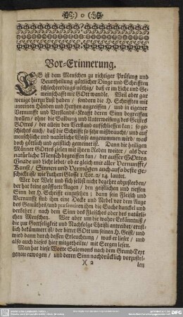 Vor-Erinnerung