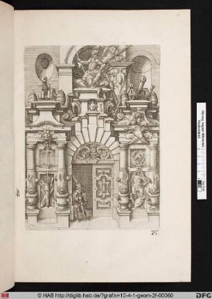 [Portal mit Kriegsgerät. Band II.]