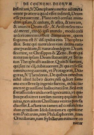 Jul. Aurelii De cognominibus Deorum gentilium : Libri 3