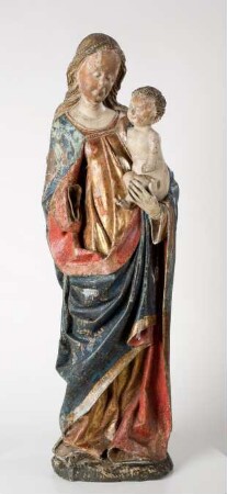 Stehende Madonna mit Kind