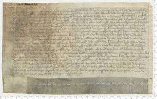 Das Lübecker Domkapitel beglaubigt eine Vollmacht-Pfannenherrschaft in Enninge