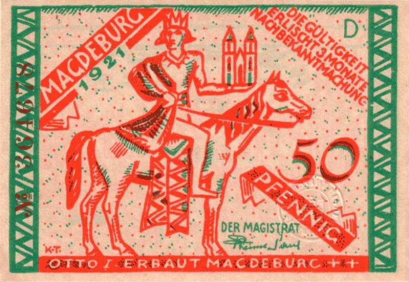 Notgeld der Stadt Magdeburg