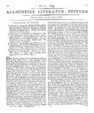 Pestalozzi, J. H.: Fabeln. 2. Aufl. Basel: Flick 1803