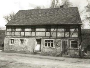 Voigtsdorf. Gehöft (Nr. 172), Hauptstraße 13. Wohnhaus, Straßenansicht