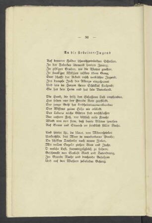 An die Arbeiter-Jugend