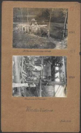 Brückenbau bei Charleville