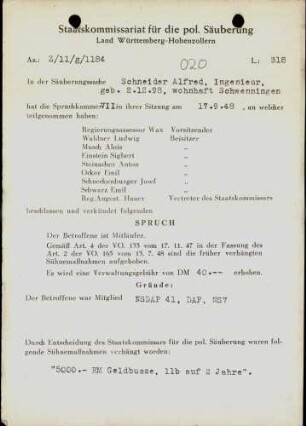 Schneider, Alfred