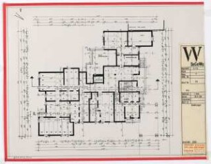 Wohnungsbau, Stadtsanierung Wedding Abschnitt II/VI, Demminerstraße, Ruppiner Straße, Berlin: Haus 7 Grundriss Keller Balttnummer 70, 1:100