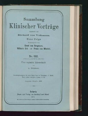 Über vaginalen Kaiserschnitt