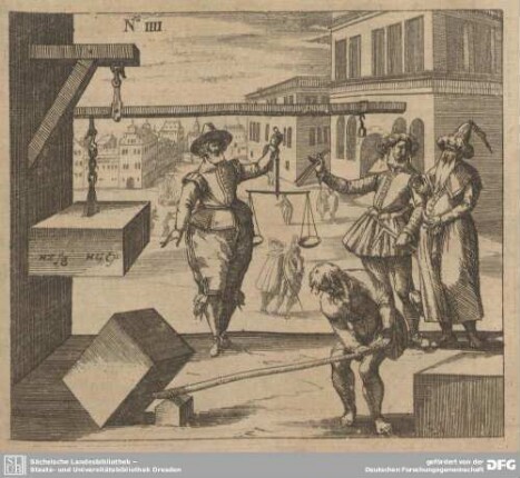 Von der eigenschafft der Wage und Gewichts.