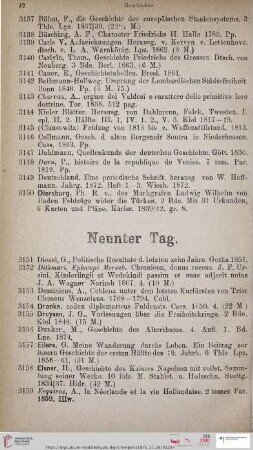 [Geschichte] (Nr. 3151 - 3313)