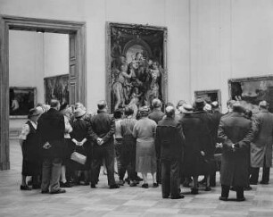 Dresden. Zwinger, Gemäldegalerie Alte Meister, Führung