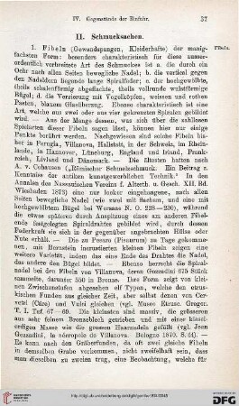 II: Schmucksachen
