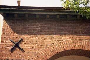 Torhaus zum "Alten Friedhof": Stabilisator
