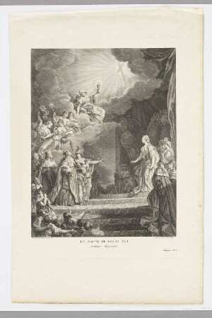 Le sacre de Louis XVI.