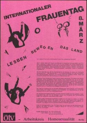 Internationaler Frauentag Lesben bewegen das Land