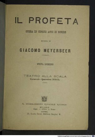 Il profeta
