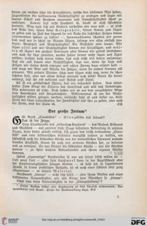 Der Große Irrtum