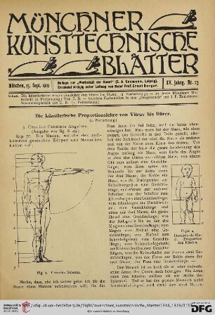 15: Die künstlerische Proportionslehre von Vitruv bis Dürer [3]