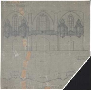 Orgelempore und Sängerbühne, St. Lambertuskirche zu Düsseldorf