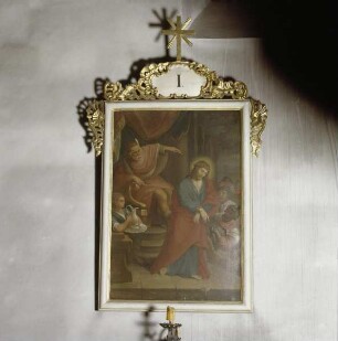Station Nummer 1 - Christus vor Pontius Pilatus