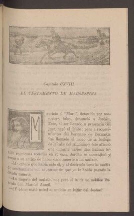 Capítulo CXVIII - El testamento de Malaespina